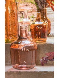 VASE JOANA 12L ROSA ZART DIA 27CM X 42CM