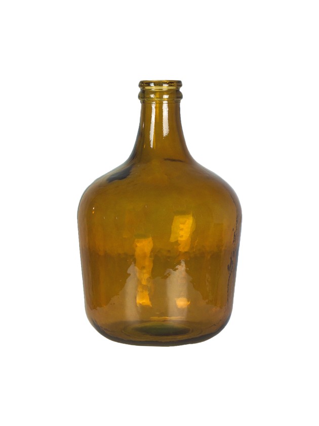 VASE JOANA 12L AMBER DIA 27CM X 42CM