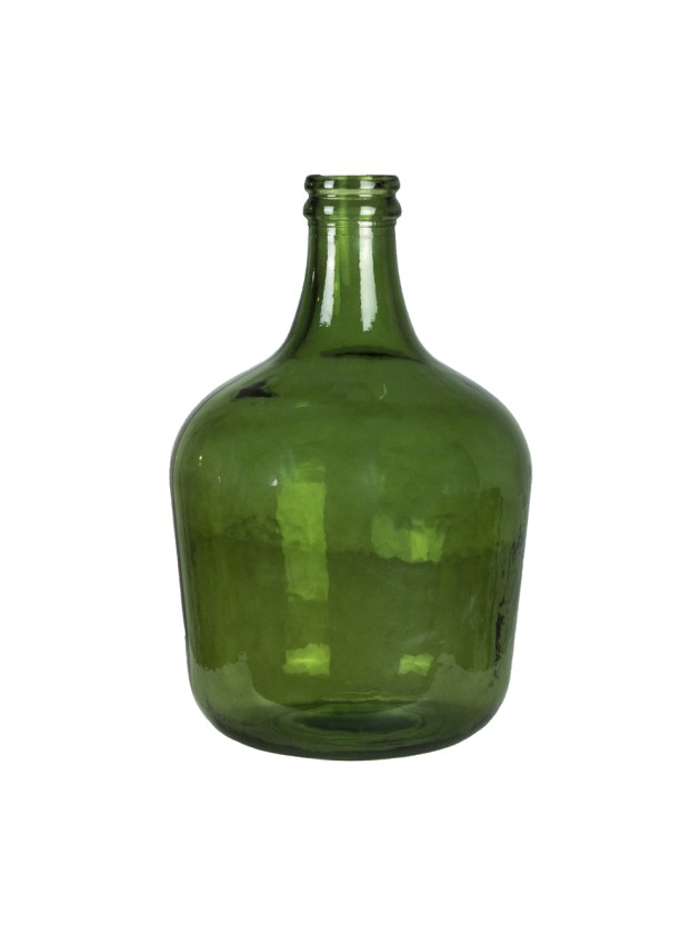 VASE JOANA 12L VERT OLIVE DIA 27CM X 42CM