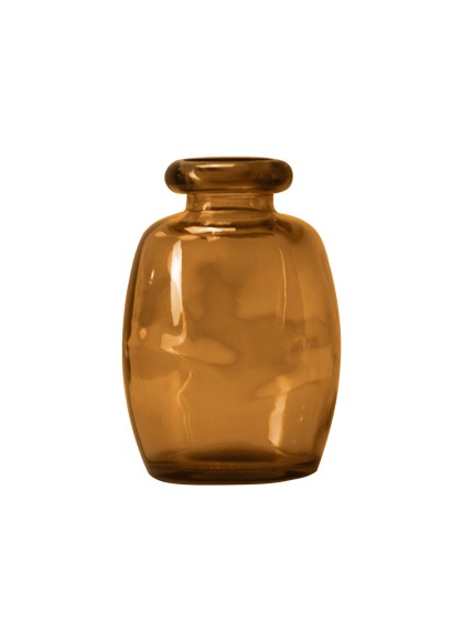 VASE ELISA AMBRE DIA 11.5CM X 16CM
