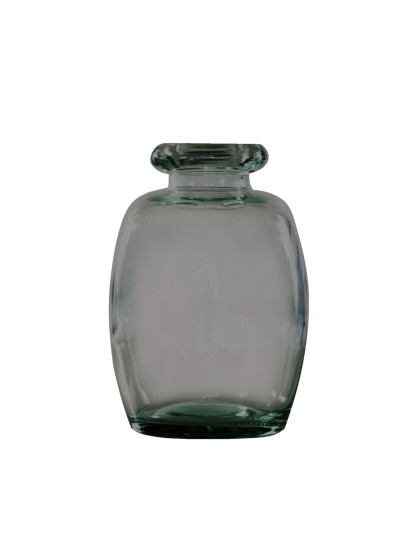 VASE ELISA GRIS QUARTZ DIA 11.5CM X 16CM