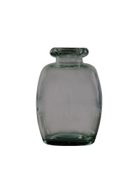VASE ELISA GRIS QUARTZ DIA 11.5CM X 16CM
