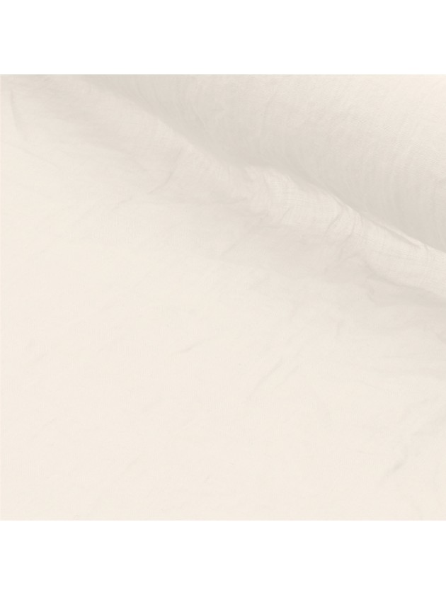FOLDED CHIFFON TABLECLOTH IVORY 150CM X 300CM