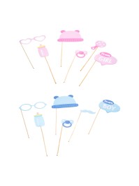 KIT PHOTOBOOTH BOY OR GIRL - 12PCS 