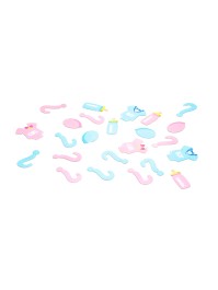SET 24 CONFETTI BOY OR GIRL 2CM X 3.5CM