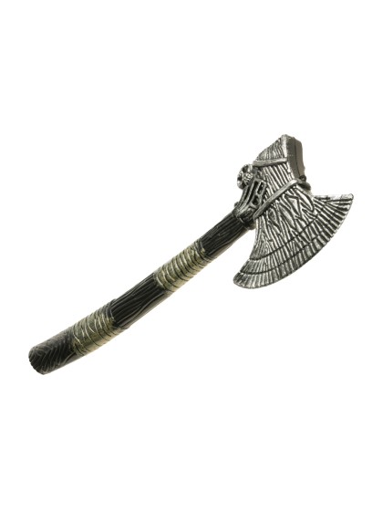 HACHE DE VIKING TETE DE MORT 14CM X 50CM