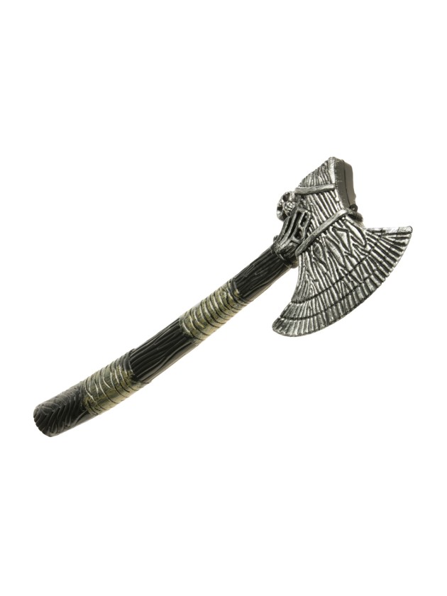 HACHE DE VIKING TETE DE MORT 14CM X 50CM
