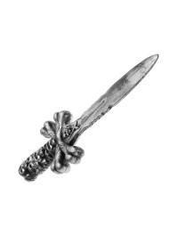 DAGUE DE VIKING TETE DE MORT 11CM X 34CM