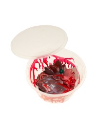 GEDÄRME LATEX IN BOL MIT DECKEL DIA 18CM X 8.5CM