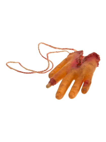 MAIN LATEX ENSANGLANTEE A SUSPENDRE 15.5CM X 9.5CM X 3CM