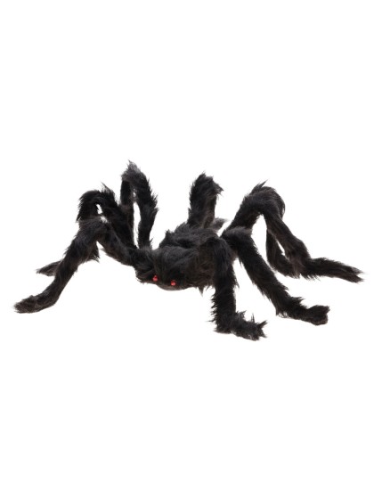 SPINNE BEHAART SCHWARZ 50CM X 12CM X 5CM