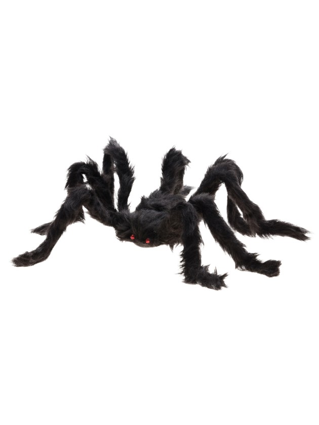 SPINNE BEHAART SCHWARZ 50CM X 12CM X 5CM