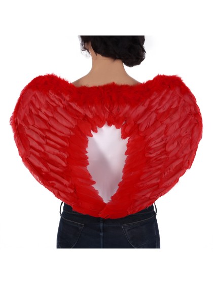 RED ANGEL WINGS 60CM X 45CM