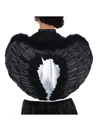 AILES D’ANGE NOIR 60CM X 45CM