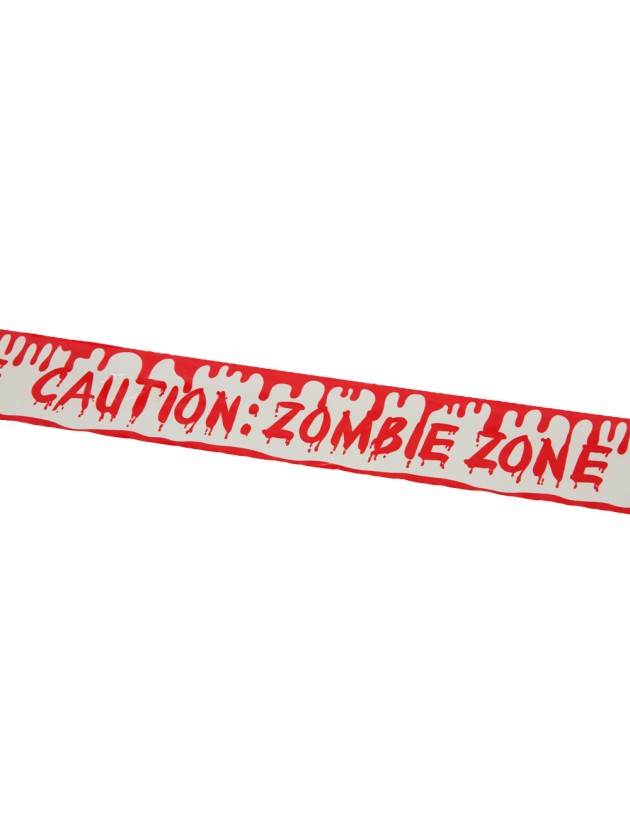 BANDE SCENE DE CRIME ZOMBIE ZONE 9M X 6.8CM