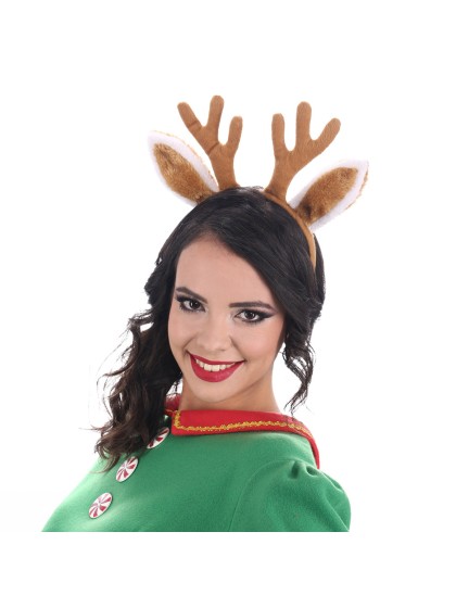 SERRE TETE RENNE PELUCHE 