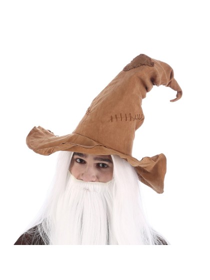 HUT MAGICIEN/SORCIER BRAUN Einheitsgröße