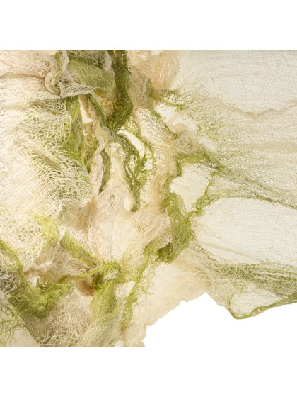 TISSU LAMBEAUX VERDATRE 76CM X 6M