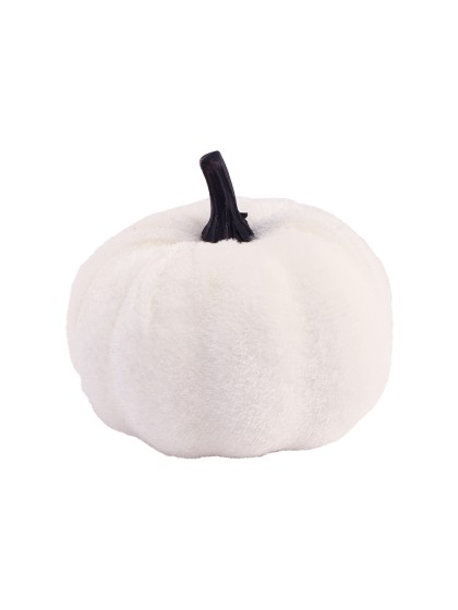 KÜRBIS SAMT WEISS SUMMERWEEN DIA 7CM X 4/7CM HT