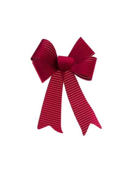 1 BURGUNDY CORDUROY VELVET BOW 22.9CM X 39.1CM