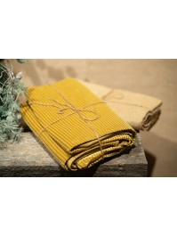 TABLE RUNNER CORDUROY GOLD 28CM X 3M