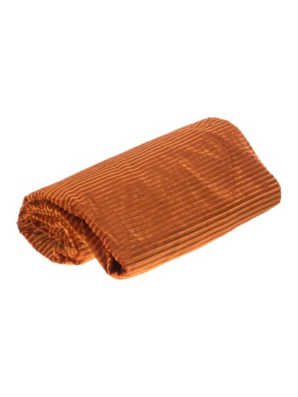AMBER CORDUROY FOLDED TABLECLOTH 140CM X 240CM