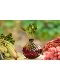 VASE BELLA BOSCO PINK DIA 17CM X 17CM