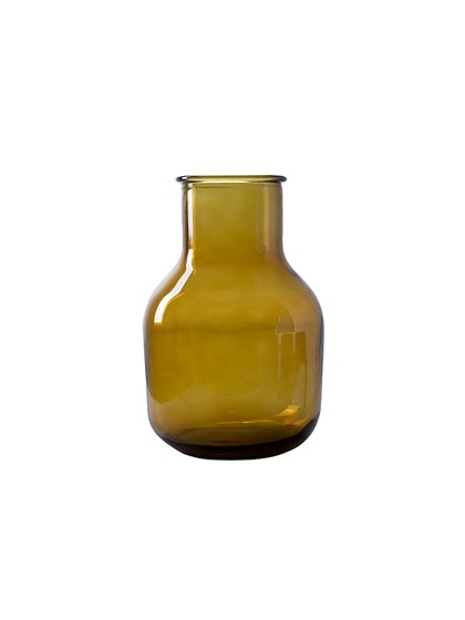 VASE CARLA AMBER DIA 20CM X 30.5CM