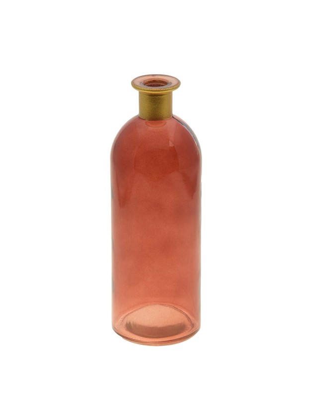 FLACON ROSY LIE DE VIN OR DIA 7CM X 20.5CM