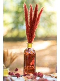 FLACON ROSY LIE DE VIN OR DIA 7CM X 20.5CM