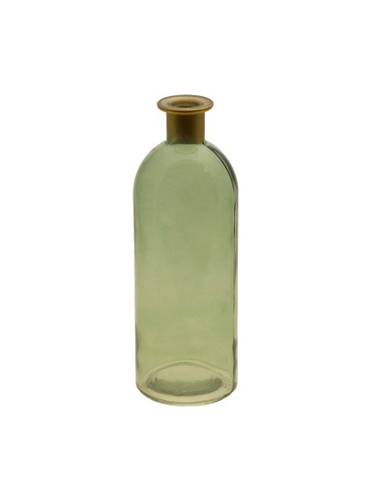 FLACON ROSY VERT OLIVE OR DIA 7CM X 20.5CM