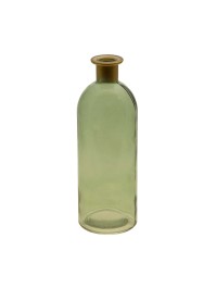 FLACON ROSY VERT OLIVE OR DIA 7CM X 20.5CM