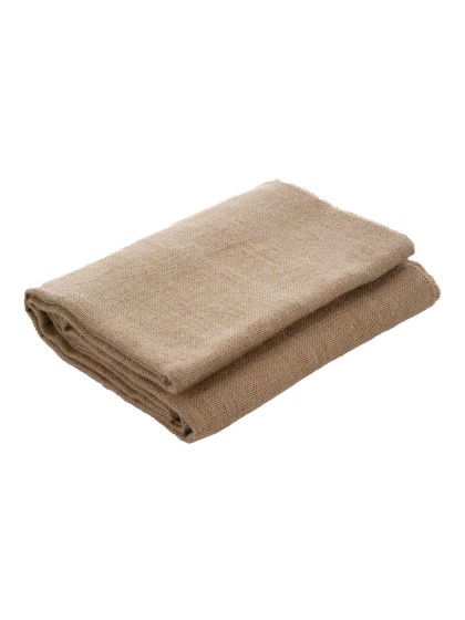 FOLDED TABLECLOTH GOLDEN THREAD 145CM X 3M