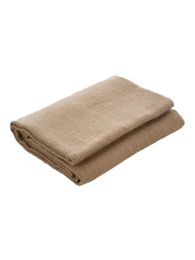 NAPPE JUTE FIL D’OR PLIEE 145CM X 3M