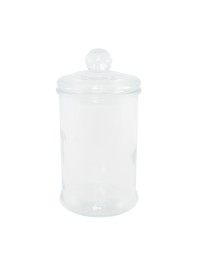 BONBONNIERE GLAS MIT DECKEL 600ML 9.8CM X 18.7CM