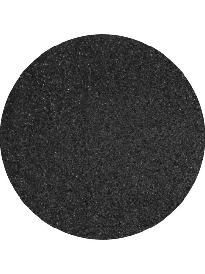 6 PLACEMATS GLITTER PREMIUM BLACK DIA 34CM