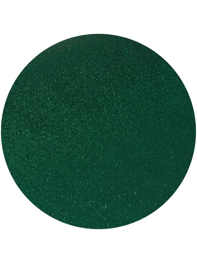 6 PLACEMATS GLITTER PREMIUM PINETREE GREEN DIA 34CM