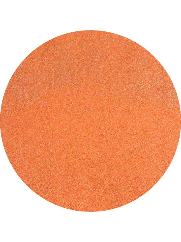 6 PLACEMATS GLITTER PREMIUM ORANGE DIA 34CM