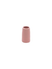VASE CERAMIQUE SYRACUSE ROSE D’AMBRE DIA 5CM X 9CM