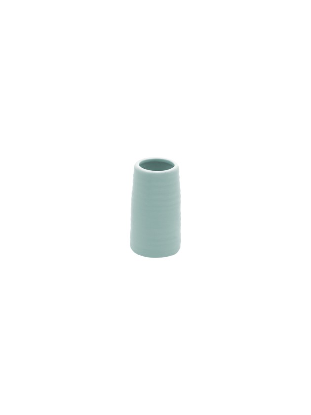 CERAMIC VASE SYRACUSE BLUE HAZE DIA 5CM X 9CM