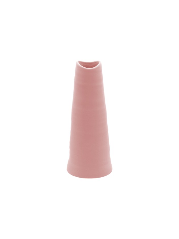 VASE KERAMIK PALERME ROSA D’AMBRE DIA 9CM X 23CM