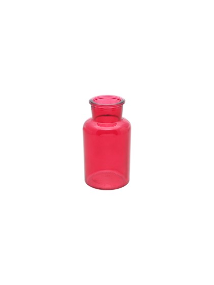VASE MARGARITA FRAMBOISE DIA 6.8CM X 12.5CM