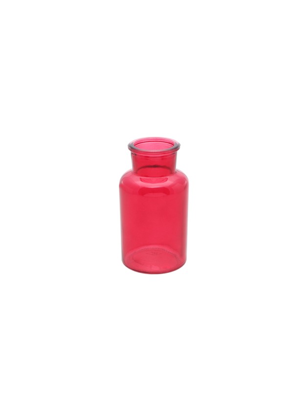 VASE MARGARITA FRAMBOISE DIA 6.8CM X 12.5CM