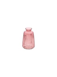 VASE VERRE VERONE ROSE D’AMBRE DIA 7CM X 11CM