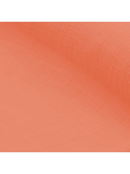 TANGERINE WASHED COTTON TABLE RUNNER 30CM X 5M