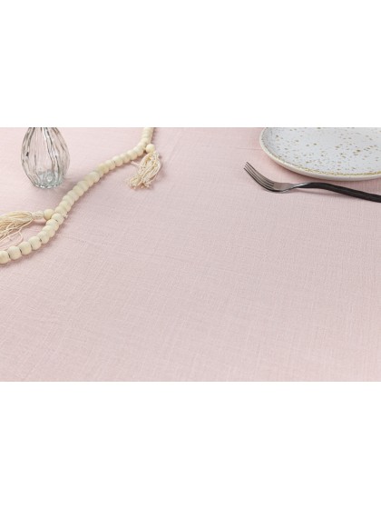 NAPPE COTON LAVE ROSE 125CM X 240CM