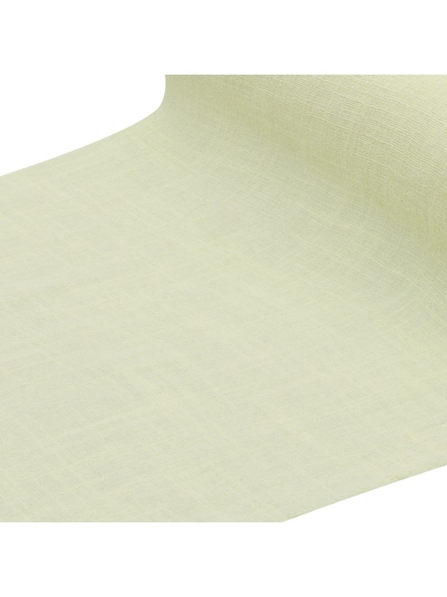 NAPPE COTON LAVE VERT SAUGE 125CM X 240CM