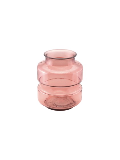 VASE ARENA 4.5L ROSA ZART DIA 20CM X 25CM