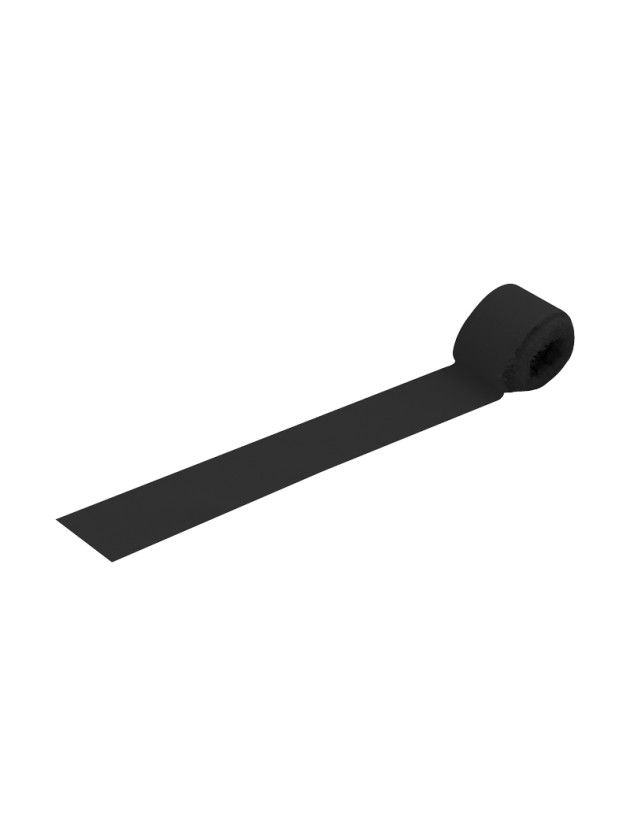 BLACK TOUCH OF WIND RIBBON 4CM X 5M