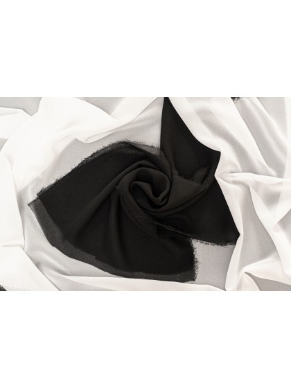 BLACK TOUCH OF WIND RIBBON 4CM X 5M